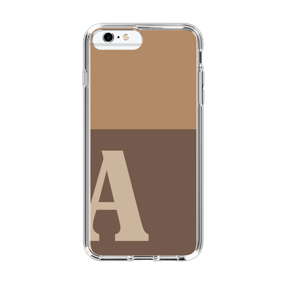 Slim Protection Case［ Original - initial two tone - A brown ］