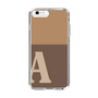 Slim Protection Case［ Original - initial two tone - A brown ］