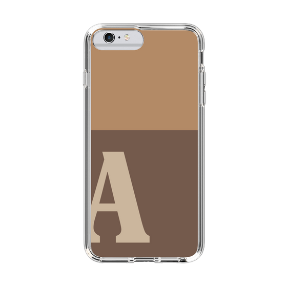 Slim Protection Case［ Original - initial two tone - A brown ］