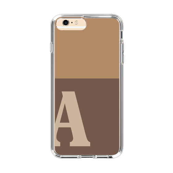Slim Protection Case［ Original - initial two tone - A brown ］