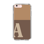 Slim Protection Case［ Original - initial two tone - A brown ］