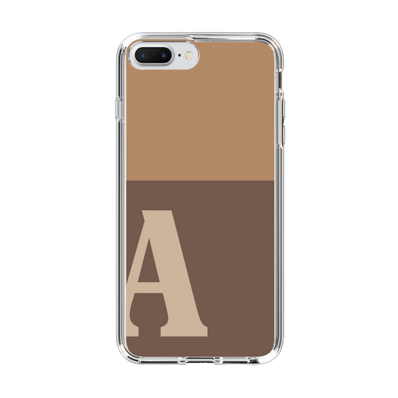 Slim Protection Case［ Original - initial two tone - A brown ］