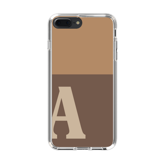 Slim Protection Case［ Original - initial two tone - A brown ］