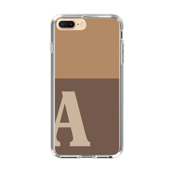 Slim Protection Case［ Original - initial two tone - A brown ］