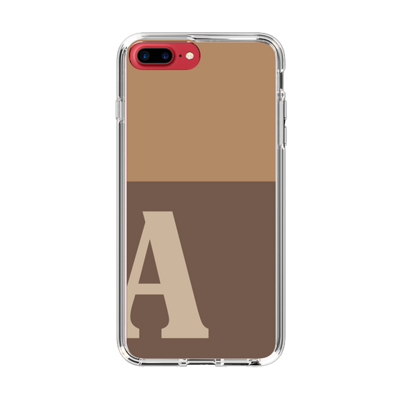 Slim Protection Case［ Original - initial two tone - A brown ］