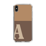 Slim Protection Case［ Original - initial two tone - A brown ］