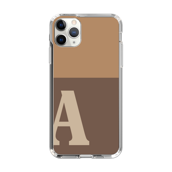 Slim Protection Case［ Original - initial two tone - A brown ］