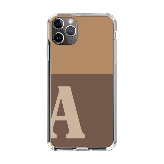 Slim Protection Case［ Original - initial two tone - A brown ］