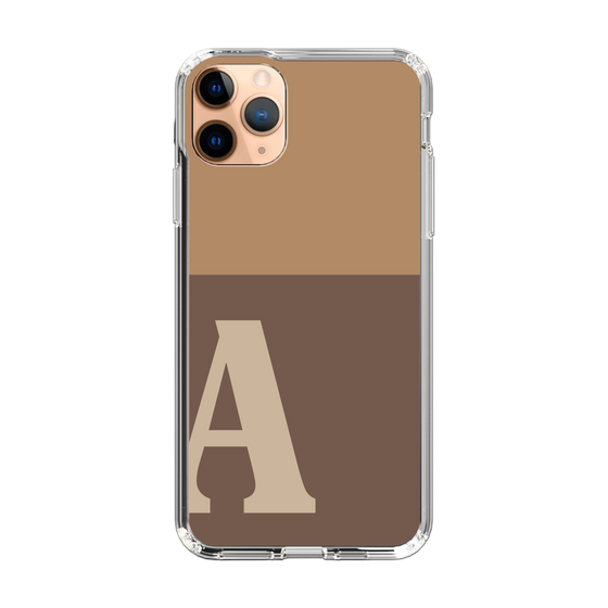 Slim Protection Case［ Original - initial two tone - A brown ］