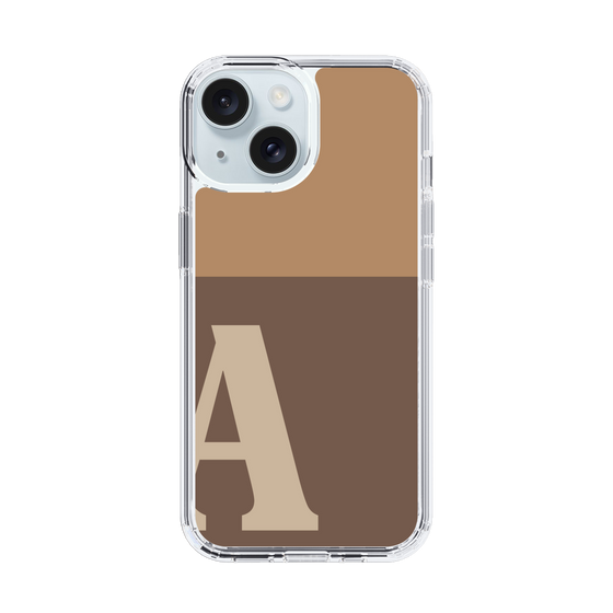 Slim Protection Case［ Original - initial two tone - A brown ］