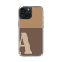 Slim Protection Case［ Original - initial two tone - A brown ］