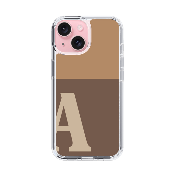 Slim Protection Case［ Original - initial two tone - A brown ］