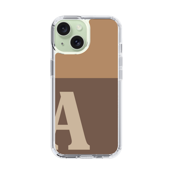 Slim Protection Case［ Original - initial two tone - A brown ］