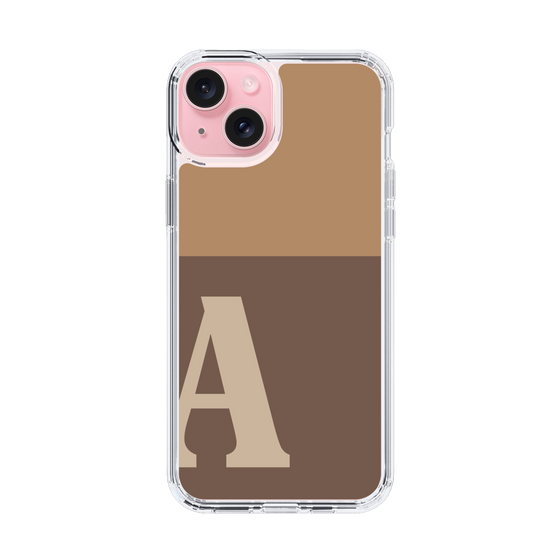 Slim Protection Case［ Original - initial two tone - A brown ］
