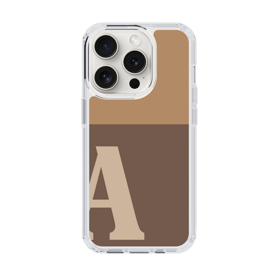 Slim Protection Case［ Original - initial two tone - A brown ］