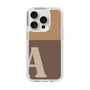 Slim Protection Case［ Original - initial two tone - A brown ］