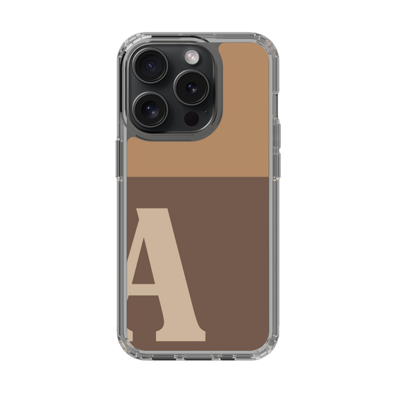 Slim Protection Case［ Original - initial two tone - A brown ］