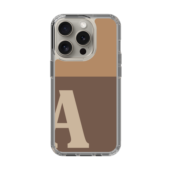Slim Protection Case［ Original - initial two tone - A brown ］