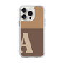 Slim Protection Case［ Original - initial two tone - A brown ］