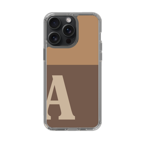 Slim Protection Case［ Original - initial two tone - A brown ］