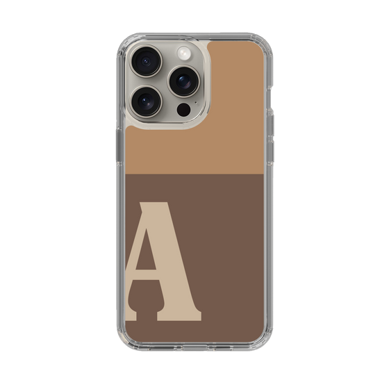Slim Protection Case［ Original - initial two tone - A brown ］