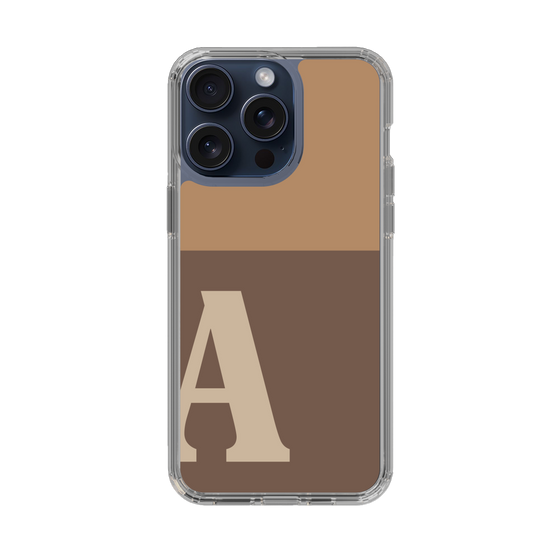 Slim Protection Case［ Original - initial two tone - A brown ］