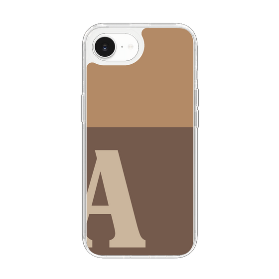 Slim Protection Case［ Original - initial two tone - A brown ］
