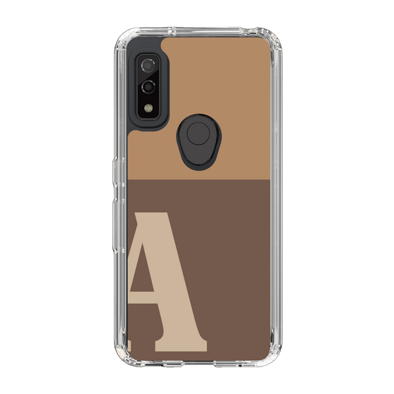 Slim Protection Case［ Original - initial two tone - A brown ］