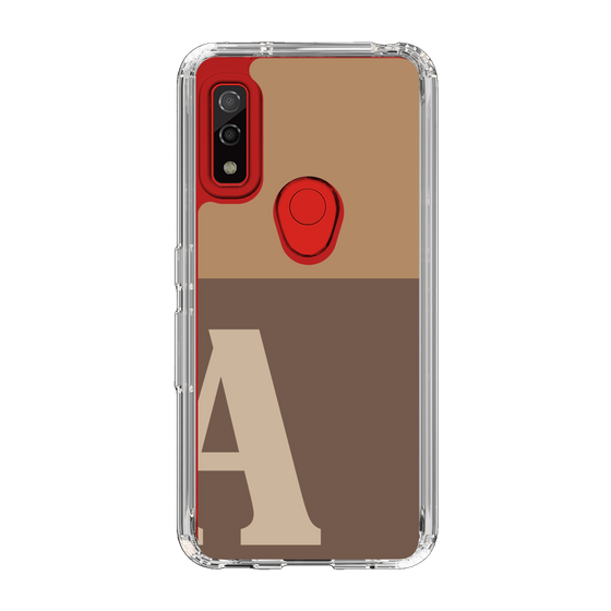 Slim Protection Case［ Original - initial two tone - A brown ］