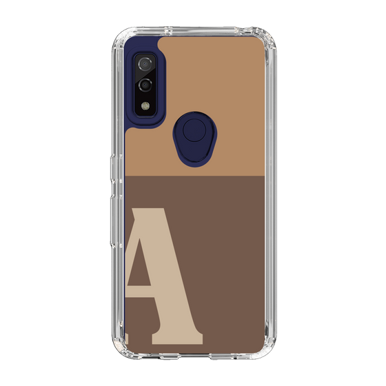 Slim Protection Case［ Original - initial two tone - A brown ］