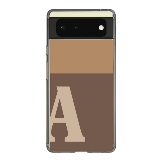 Slim Protection Case［ Original - initial two tone - A brown ］