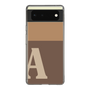 Slim Protection Case［ Original - initial two tone - A brown ］