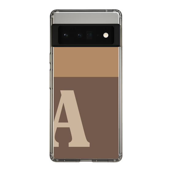 Slim Protection Case［ Original - initial two tone - A brown ］