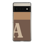 Slim Protection Case［ Original - initial two tone - A brown ］