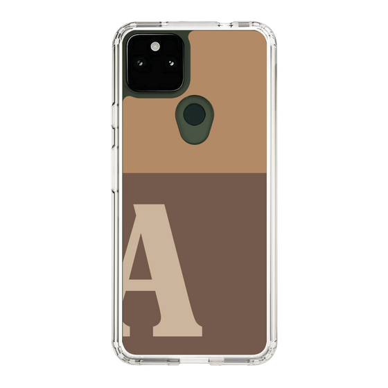 Slim Protection Case［ Original - initial two tone - A brown ］