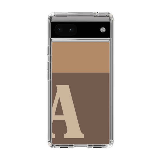 Slim Protection Case［ Original - initial two tone - A brown ］