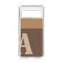 Slim Protection Case［ Original - initial two tone - A brown ］