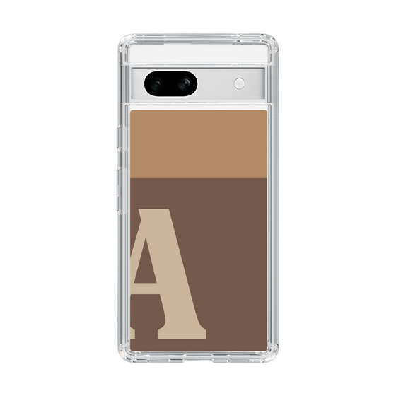 Slim Protection Case［ Original - initial two tone - A brown ］