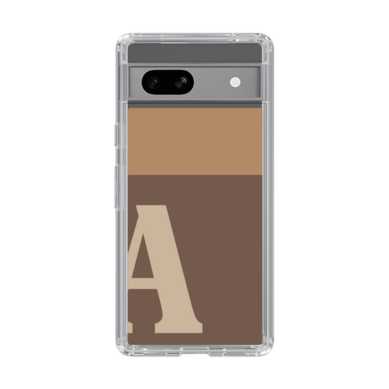 Slim Protection Case［ Original - initial two tone - A brown ］