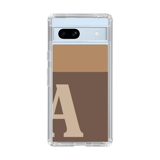 Slim Protection Case［ Original - initial two tone - A brown ］