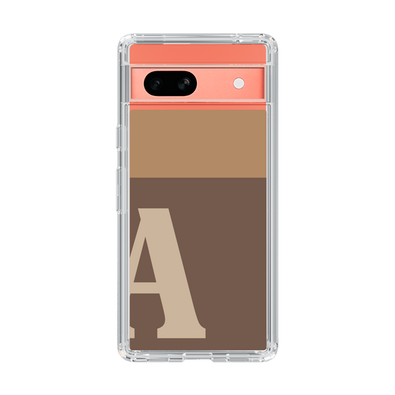 Slim Protection Case［ Original - initial two tone - A brown ］
