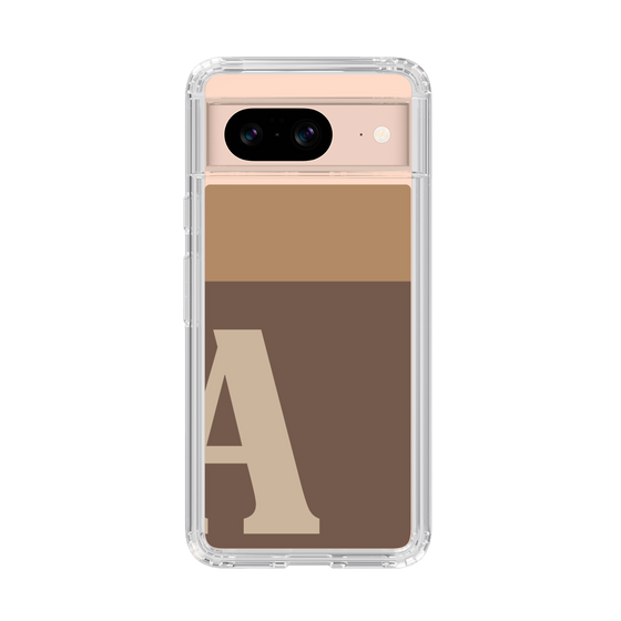 Slim Protection Case［ Original - initial two tone - A brown ］