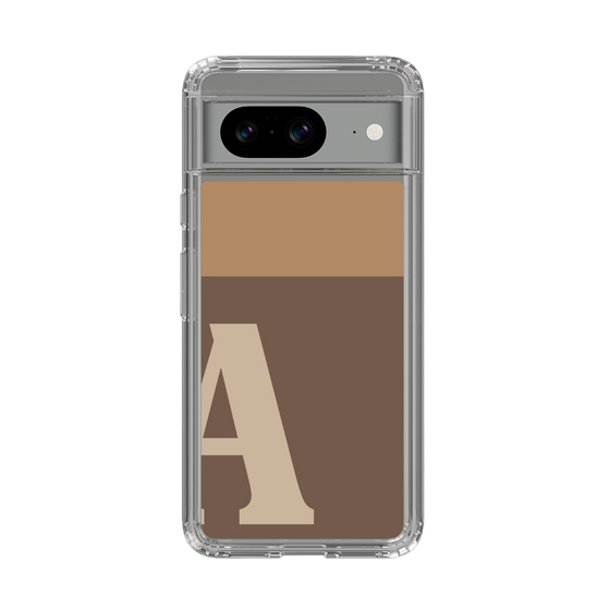 Slim Protection Case［ Original - initial two tone - A brown ］