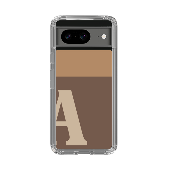 Slim Protection Case［ Original - initial two tone - A brown ］