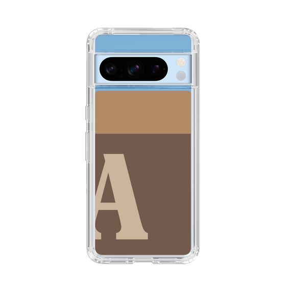 Slim Protection Case［ Original - initial two tone - A brown ］