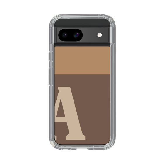 Slim Protection Case［ Original - initial two tone - A brown ］