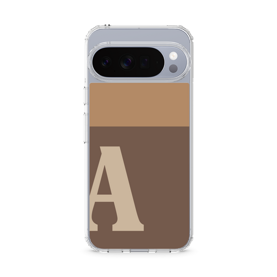 Slim Protection Case［ Original - initial two tone - A brown ］