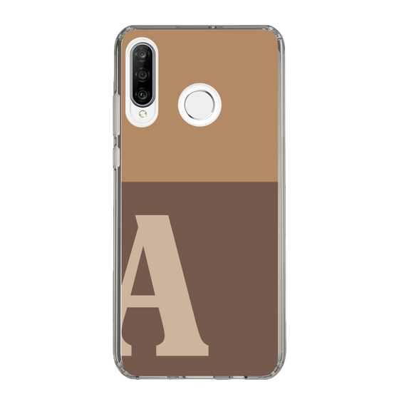 Slim Protection Case［ Original - initial two tone - A brown ］