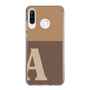 Slim Protection Case［ Original - initial two tone - A brown ］