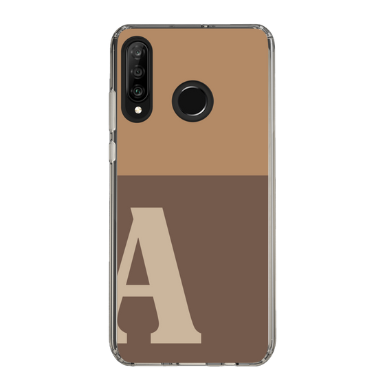 Slim Protection Case［ Original - initial two tone - A brown ］